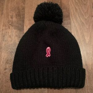 Kootenay Knit Collections pom hat pink ribb collection